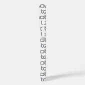 テクストテクスト ロゴ Case-Mate iPhoneケース (裏面 / 左)