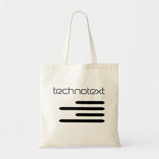 テクストトートバッグ トートバッグ (正面)