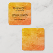 テクスモダングランジチャ スクエア名刺 (正面/裏面)