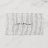 テクスモダンチャオーガニックパターンプロフェッショナル 名刺 (正面)