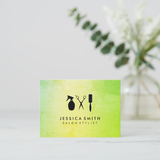 テクスモダンチャ 名刺 (スタンド正面)