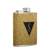 テクスモノグラムのチャ金ゴールド フラスク (右)