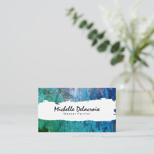 テクス絵を描チャ |芸術的 | 名刺 (スタンド正面)