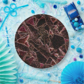 テクチュラエスティロ・ロチャマルロメンタルハダ ペーパープレート (パーティー)