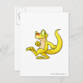 テクチョ イエロー ポストカード (正面/裏面)