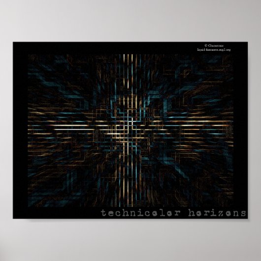 テクニカラーホライゾン ポスター (正面)