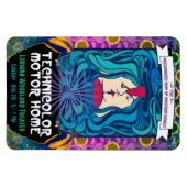 テクニカラーモーターホームウッドランドキス マグネット (横)