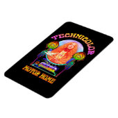 テクニカラーモーターホームバンドマグネット マグネット (左側)