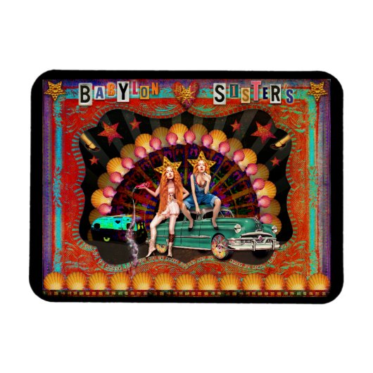 テクニカラーモーターホームファン マグネット (横)