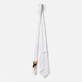 テクニカラー愛花束のタイ ネクタイ (裏面)