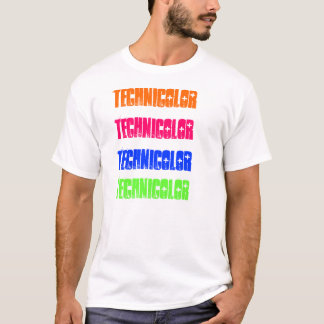 テクニカラー、テクニカラー、テクニカラー、テクニカラー Tシャツ