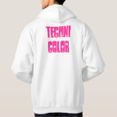 テクニカラー、テクニカラー、テクニカラー、technico… パーカ (裏面)