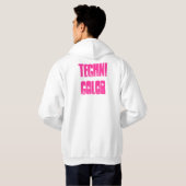 テクニカラー、テクニカラー、テクニカラー、technico… パーカ (裏面フル)