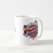 テクニカラー・トリビュート・バンド コーヒーマグカップ (正面右)
