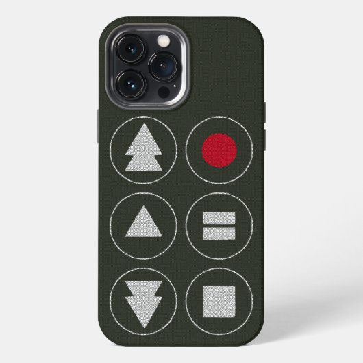 テクニカルアイコンケースメイトiPhone CASE iPhoneケース (裏面)
