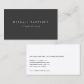 テクニカルコンピュータフォント名刺 名刺 (正面/裏面)