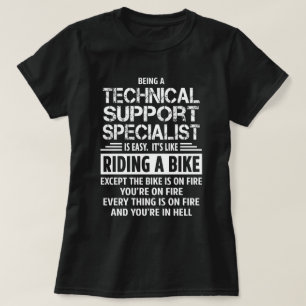 テクニカルサポートのスペシャリスト Tシャツ