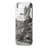 テクニカルサポートを呼べ 鉄道事故 Case-Mate iPhoneケース (裏面左)