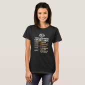 テクニカルサポート時間単価Itシステム管理者ギークおたくId Tシャツ (正面フル)