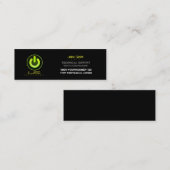 テクニカルサポート/電気修理名刺 スキニー名刺 (正面/裏面)