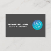 テクニカルサポート |電話アイコン 名刺 (正面)