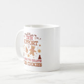 テクニカルサポートCookieを削除する コーヒーマグカップ (正面左)