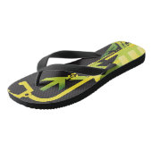 テクニカルハーフトーンの背景4 ビーチサンダル (アングル)