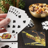 テクニカルハーフトーンの背景5 トランプ (インサイチュ)