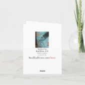 テクニカルペン、Brad Hines、Pastel Notecard カード (裏面)