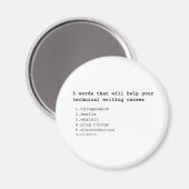 テクニカルライター マグネット (正面/裏面)