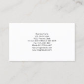 テクニカルライターBlack Metal Monogram Computer 名刺 (裏面)