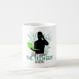 テクニカル·サポートはテクニカル·ガイが コーヒーマグカップ