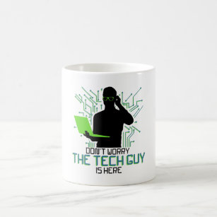 テクニカル·サポートはテクニカル·ガイが コーヒーマグカップ