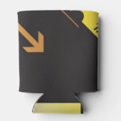 テクニカル・ハーフトーン背景5 缶クーラー (裏面)