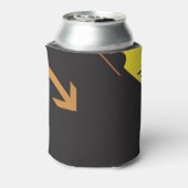 テクニカル・ハーフトーン背景5 缶クーラー (缶裏面)