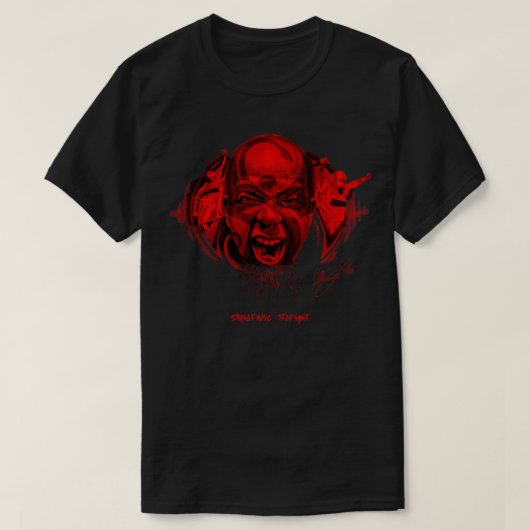 テクヌエバ奇妙 Tシャツ (デザイン正面)