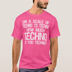 テクノのテクノ量 – Edm Tシャツ