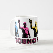 テクノのバイキング コーヒーマグカップ (正面左)