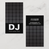 テクノの勾配DJの名刺 名刺 (正面/裏面)