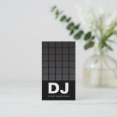テクノの勾配DJの名刺 名刺 (スタンド正面)