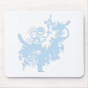 テクノの木のmousepad マウスパッド