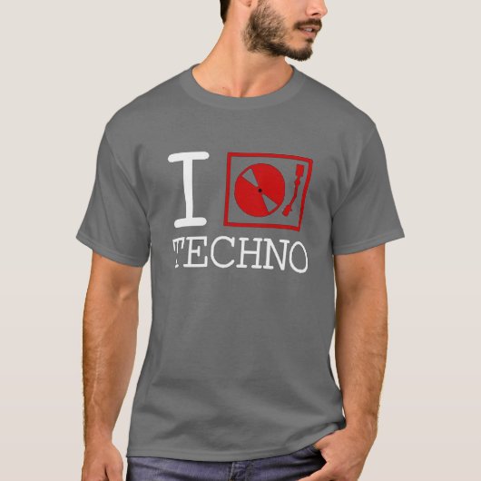 テクノのTシャツ Tシャツ (正面)