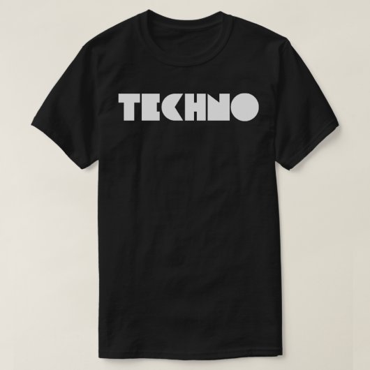 テクノはっきりした 1 Tシャツ (デザイン正面)
