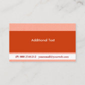 テクノはレトロをぽんと鳴らします 名刺 (裏面)