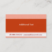 テクノはレトロをぽんと鳴らします 名刺 (裏面)