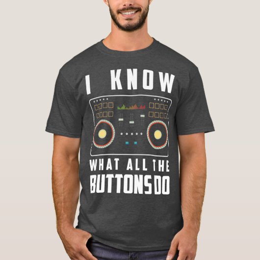 テクノシャツDJシャ男性へツガキ Tシャツ (正面)