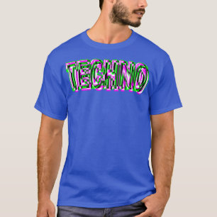 テクノシャツEDMミュージックレーバー Tシャツ