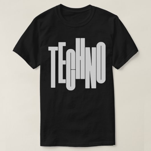 テクノデザイン1 Tシャツ (デザイン正面)