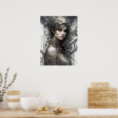 テクノトレース： Femme Machine ポスター (キッチン)