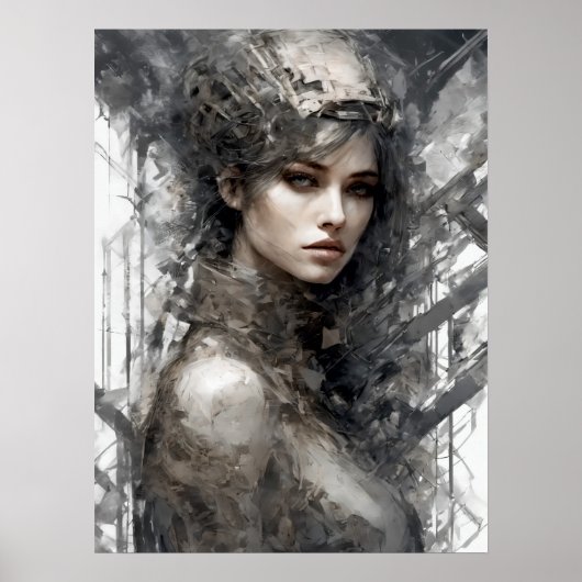 テクノトレース： Femme Machine ポスター (正面)